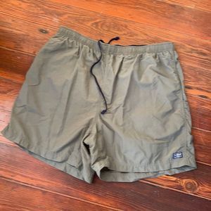 L. L. Bean elastic waist quick dry lined side pocket swim trunks sz XL